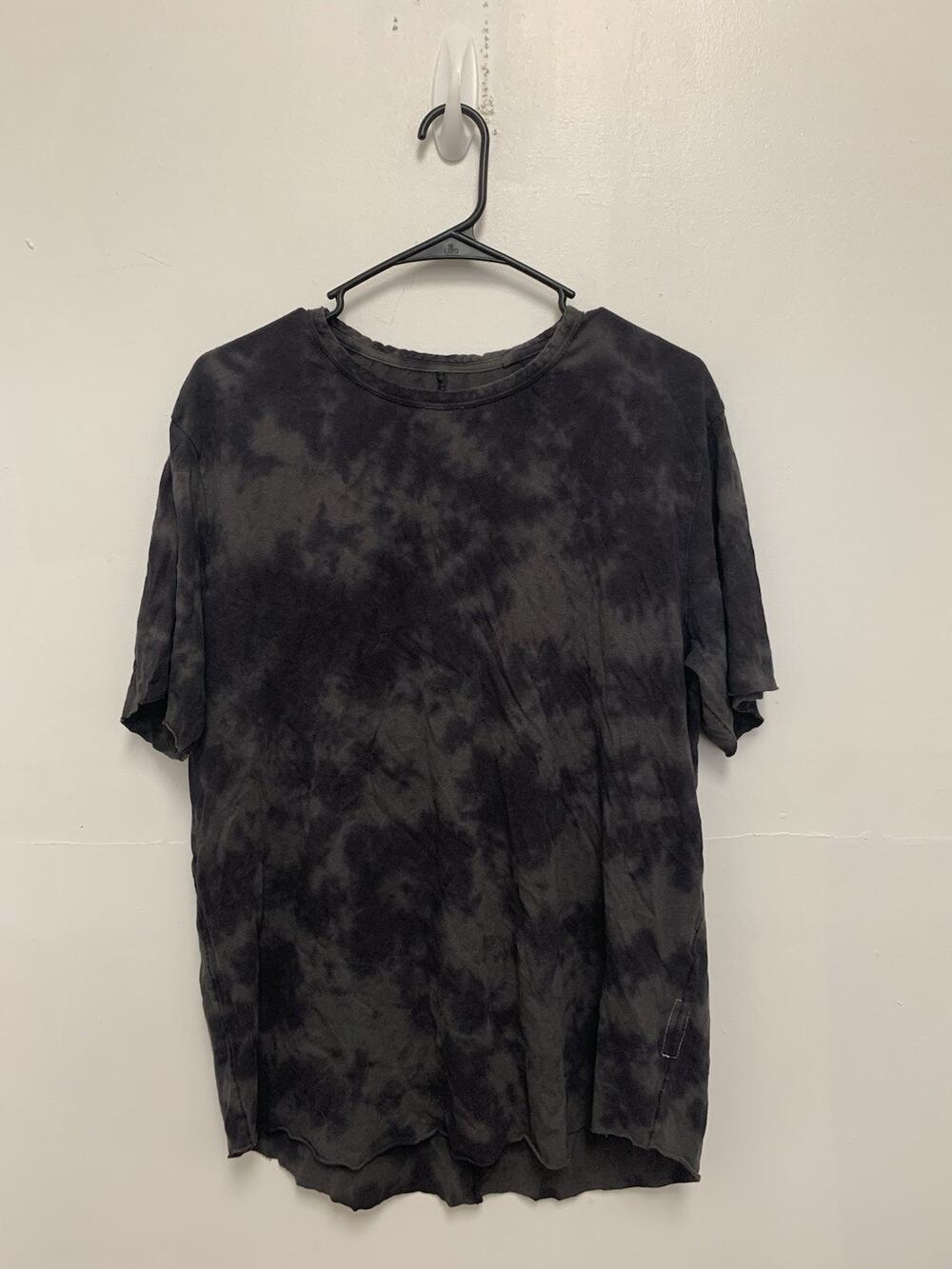 Rag & Bone Haydon Mens T Shirt Linen Blend Tie Dye Short Sleeve Large